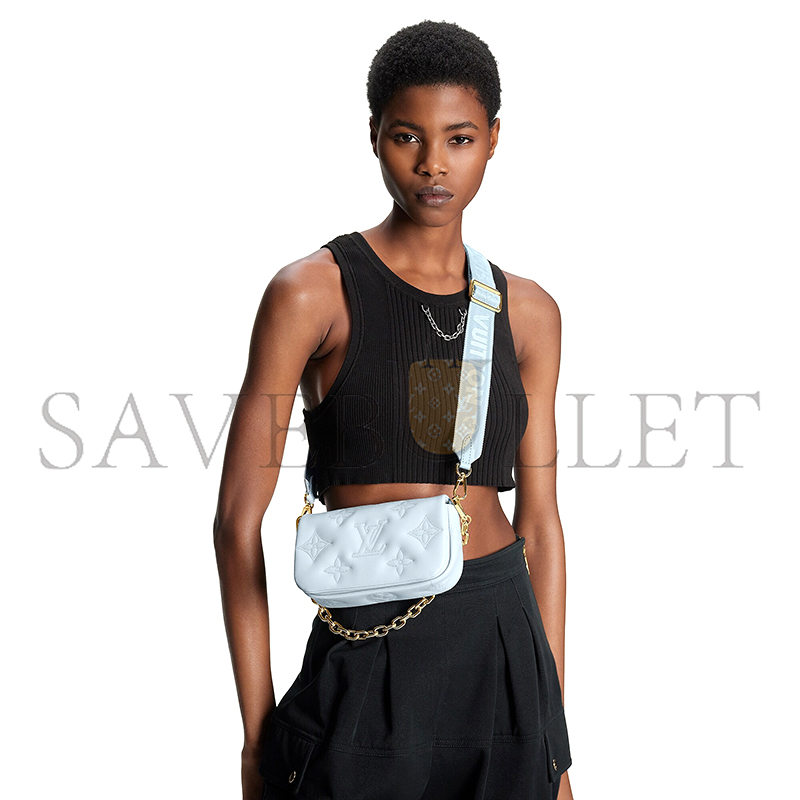 l0vis Vvtt0n master wallet on strap bubblegram m81399 (20*12*6cm)